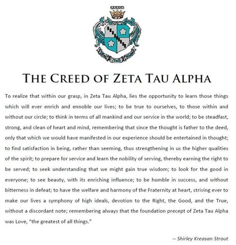 Zta Creed
