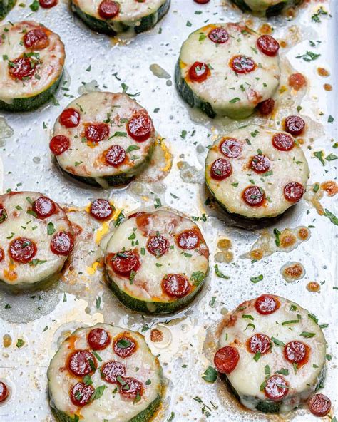 Zucchini Bites Pizza
