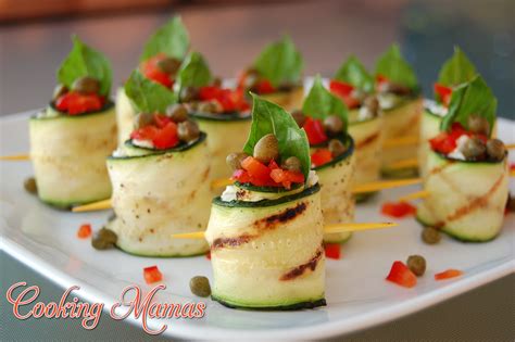 Zucchini Cream Cheese Appetizers