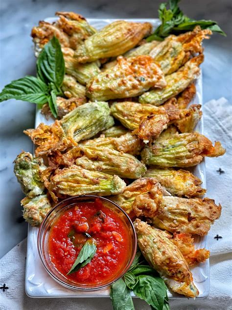 Zucchini Flower Recipe Ideas