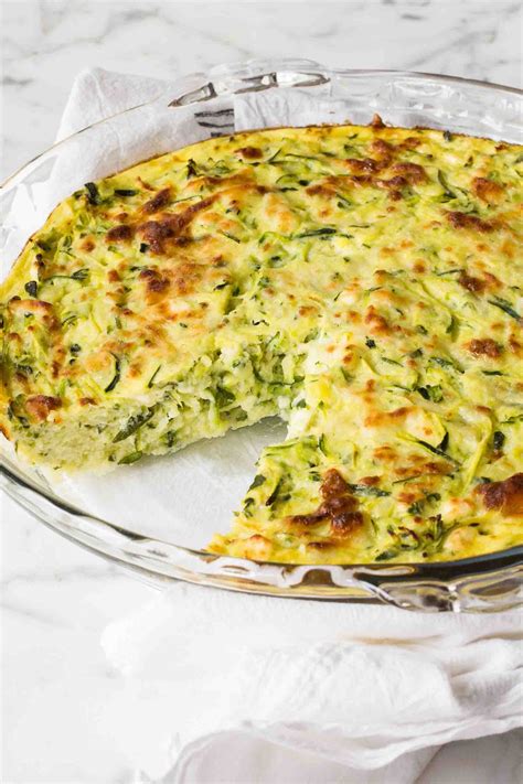 Zucchini Frittata Feta