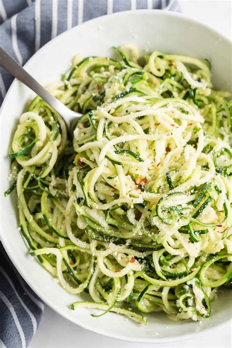 Zucchini Garlic Noodles