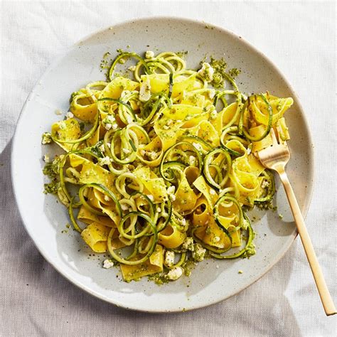 Zucchini Pappardelle Pasta