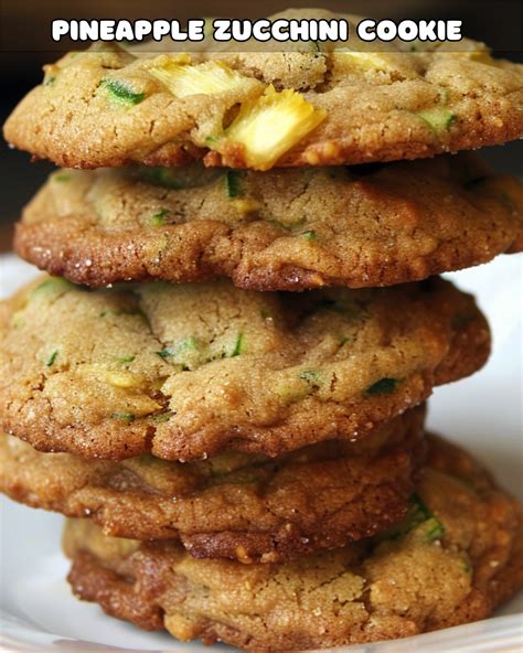 Zucchini Pineapple Cookies