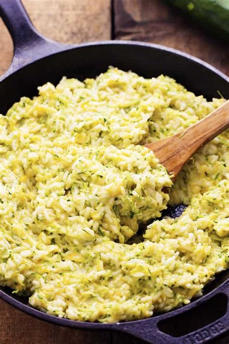 Quick And Easy Healthy Garlic Zucchini Rice Recipe Watch What U Eat