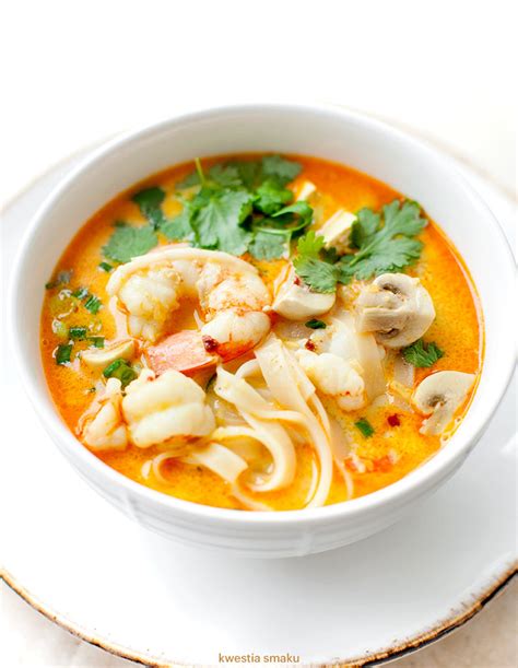 zupa orientalna z krewetkami