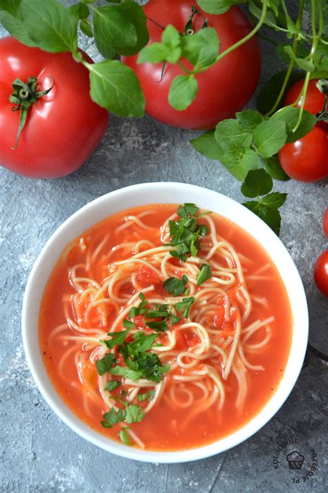 zupa pomidorowa przepis domowy
