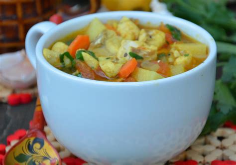 zupa rybna z curry