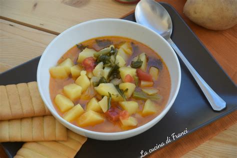 zuppa di sedano e patate