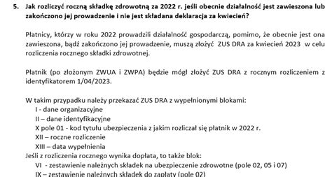 zus pytania i odpowiedzi 2022