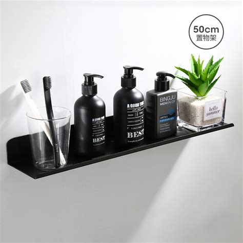 Zwarte Badkamer Plank