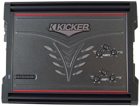 zx kicker amps rated at clipping