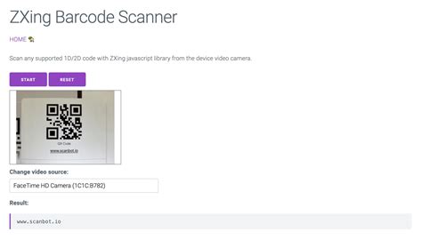 Zxing Barcode Reader Java