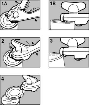 Zyliss Can Opener Instructions
