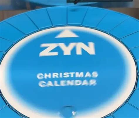 Zyn Advent Calendar: Your Secret Santa Surprise for Tobacco Lovers