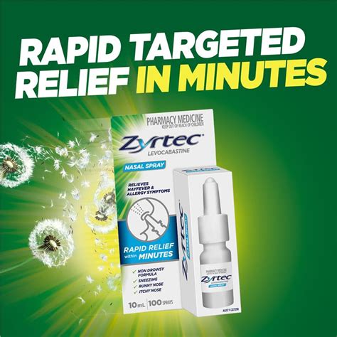 Zyrtec Allergy Spray
