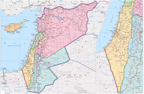 以色列地图在什么位置