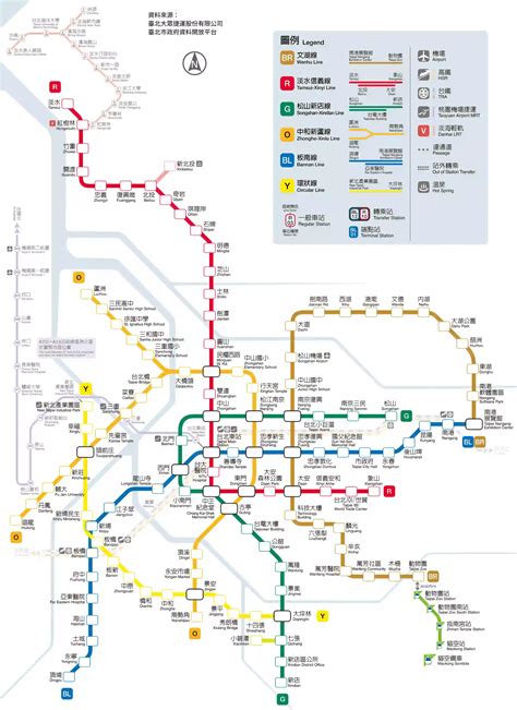 台北捷運圖2024