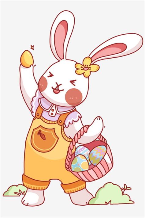 复活节兔子卡通