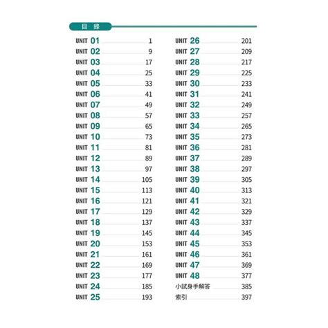 統測英文單字表