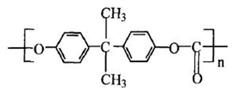 聚碳酸酯分子式的图示